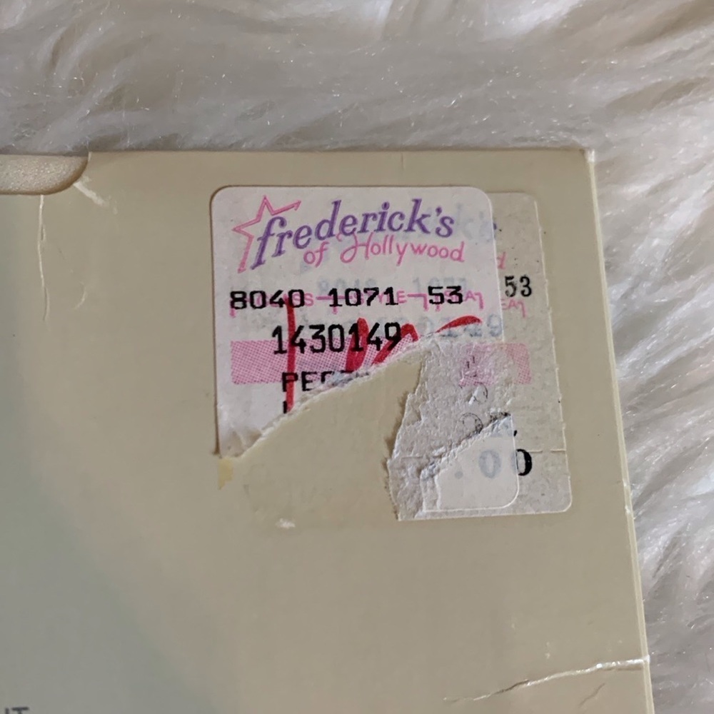 Vintage Frederick’s Of Hollywood Pantyhose Pearl Size Tall - Picture 7 of 8